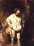 A Woman Bathing in a Stream REMBRANDT Harmenszoon van Rijn